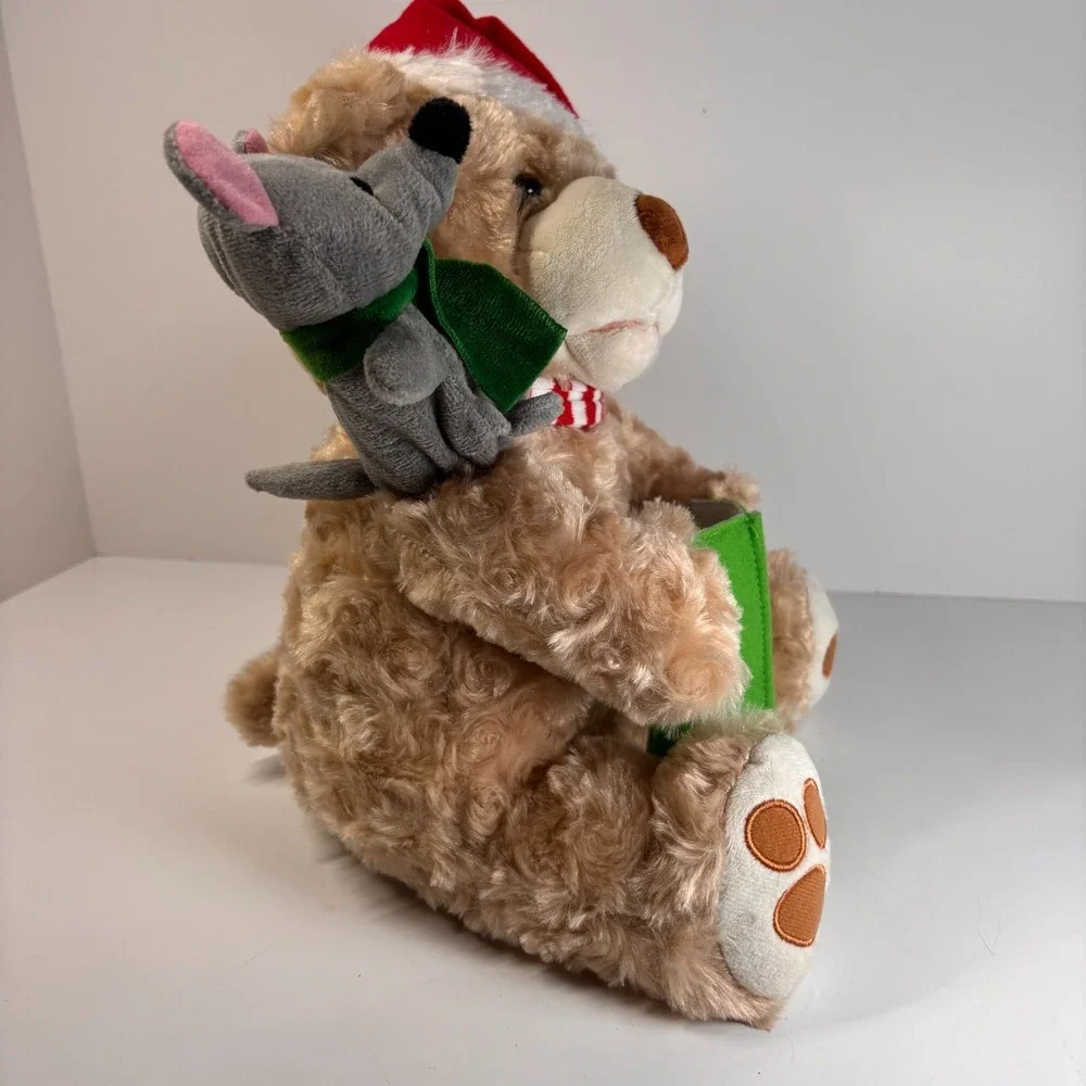 Twas the Night Before Christmas Storytelling Teddy Bear Animated with Mouse